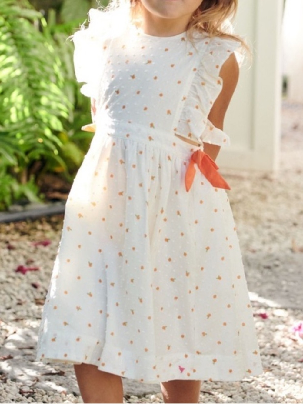 Pink Chicken Girls 4Y Cotton Dress